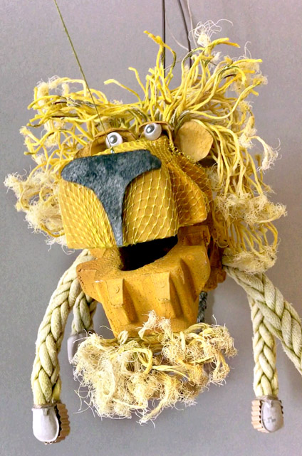 The Lion, puppet by Shere Coleman